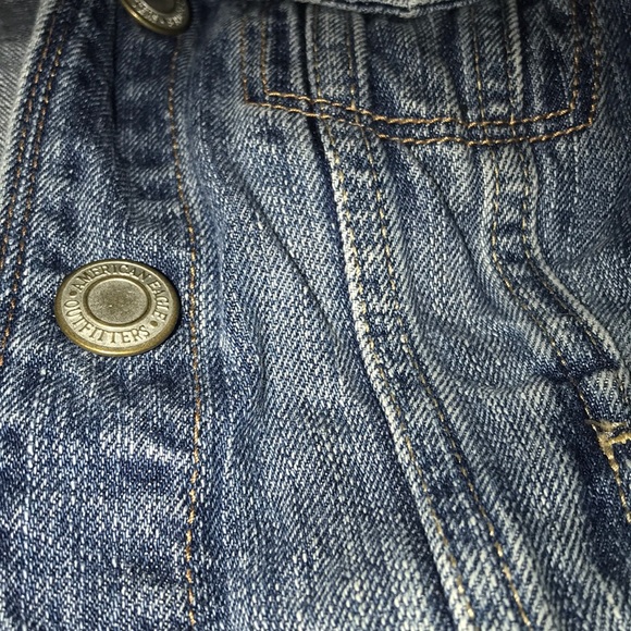 american eagle jean jacket - Picture 3 of 7